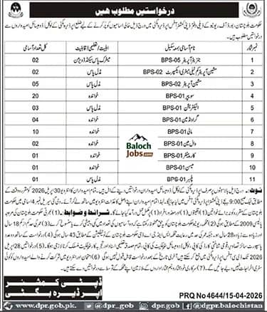 Board of Revenue Jobs in Dera Bugti April 2026 1 Board of Revenue Jobs in Dera Bugti April 2026 Official Advertisement
